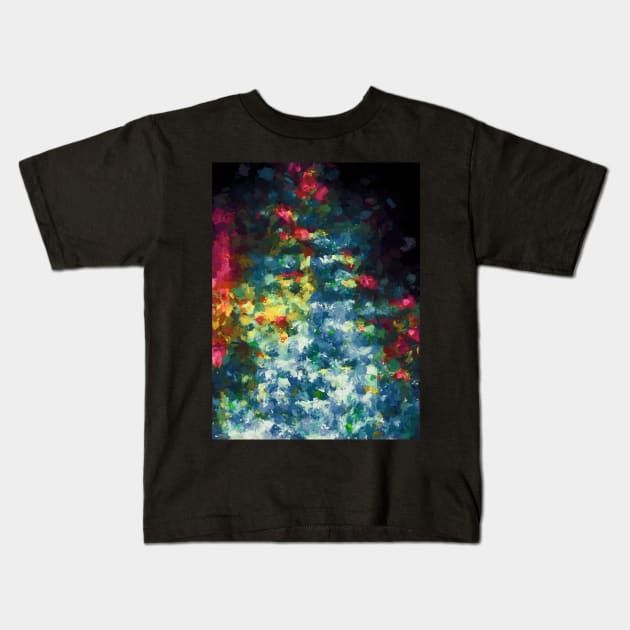 Abstract 124 Kids T-Shirt by secretgardener